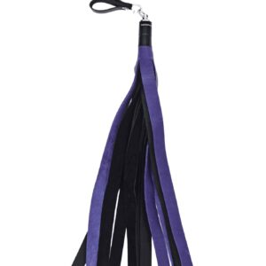 Bull Hide Floggers: 1″ Falls With Finger Loops (choice of 3 colors)
