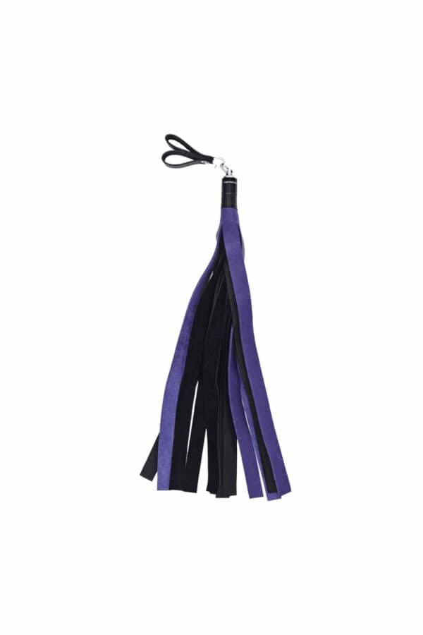 Bull Hide Floggers: 1" Falls With Finger Loops (choice of 3 colors) - Image 13