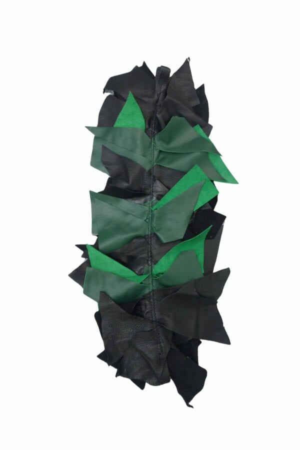 BOA Heavy Leather Flogger with finger loops- choice of multiple colors - Image 9