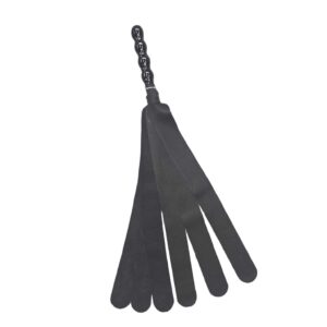 Six-Tail Ultimate BDSM Whip; Leather Backstrap