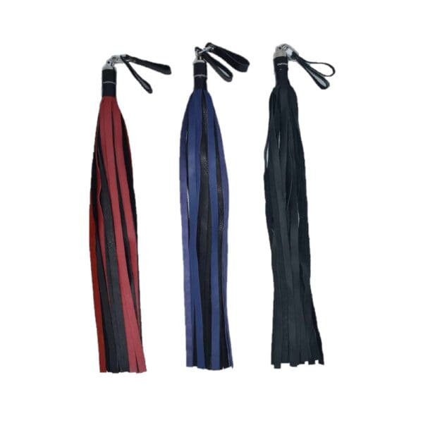 Chap Hide Floggers With Finger Loops - Image 11