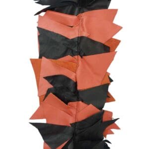 BOA Heavy Leather Flogger with finger loops- choice of multiple colors