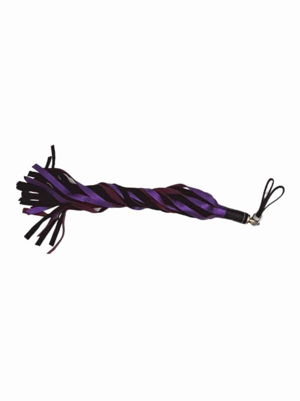 Metallic Leather Floggers, w/Fingerloops (Available in multiple dazzling colors) - Image 11