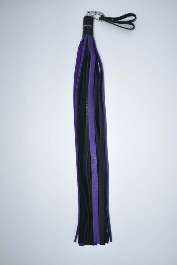 Bull Hide Floggers With Finger Loops - Image 5