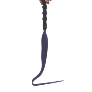 Bull Hide Leather Devil’s Tongue Whip- Choice of 3 colors