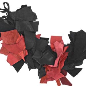BOA Heavy Leather Flogger with finger loops- choice of multiple colors