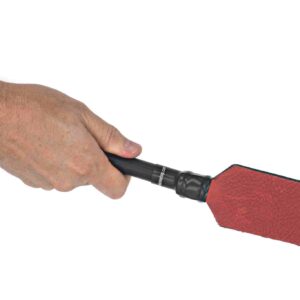 Short Bull Hide Crop Paddle-Multiple Colors