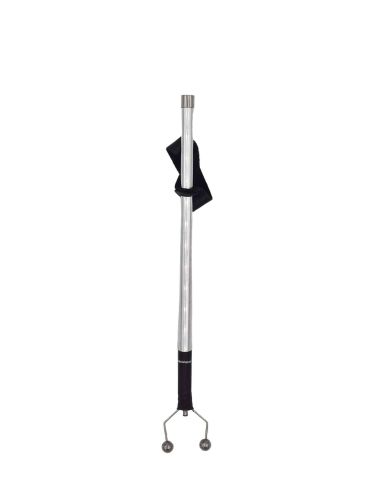 Silver Ball Devil’s Horns, Violet Wand Attachment with Strap
