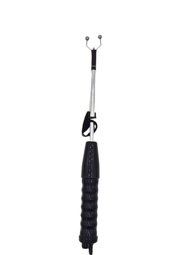Silver Ball Devil’s Horns, Violet Wand Attachment with Strap