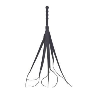 Viper- Chap Hide Leather Whip (Black)
