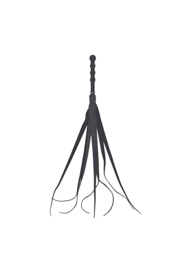 Viper- Chap Hide Leather Whip (Black)