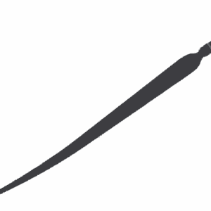 Bull Hide Leather Devil’s Tongue Whip- Choice of 3 colors