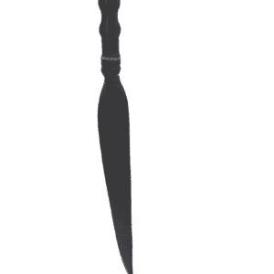 Bull Hide Leather Devil’s Tongue Whip- Choice of 3 colors