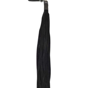 Suede Leather Floggers, w/Fingerloops (Available in 6 silky colors)