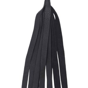 Bull Hide Floggers: 1″ Falls With Finger Loops (choice of 3 colors)