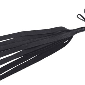Bull Hide Floggers: 1″ Falls With Finger Loops (choice of 3 colors)