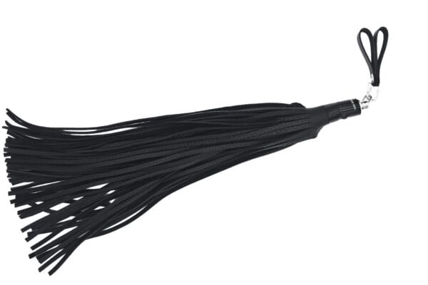 Bull Hide Leather Floggers: 1/4" Inch Falls With Finger Loops (choice of 3 colors) - Image 9