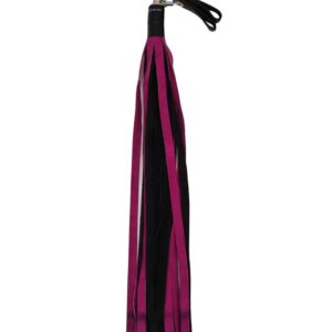 Suede Leather Floggers, w/Fingerloops (Available in 6 silky colors)