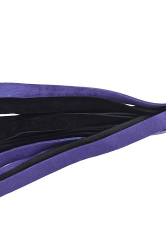 Bull Hide Floggers: 1″ Falls With Finger Loops (choice of 3 colors)
