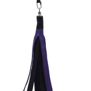 Bull Hide Floggers: 1″ Falls With Finger Loops (choice of 3 colors)