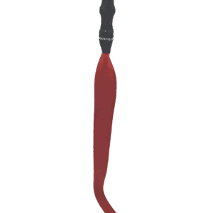 Bull Hide Leather Devil’s Tongue Whip- Choice of 3 colors