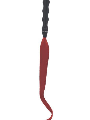 Bull Hide Leather Devil’s Tongue Whip- Choice of 3 colors