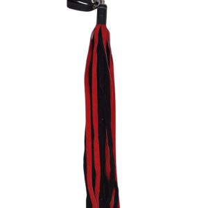Suede Leather Floggers, w/Fingerloops (Available in 6 silky colors)
