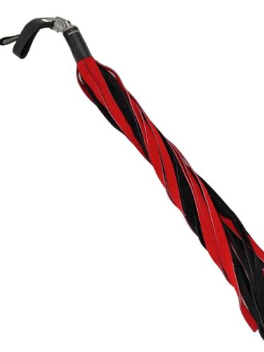 Suede Leather Floggers, w/Fingerloops (Available in 6 silky colors)