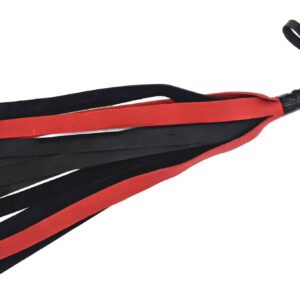 Bull Hide Floggers: 1″ Falls With Finger Loops (choice of 3 colors)