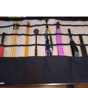 Roll Up Canvas Toy Case Bag