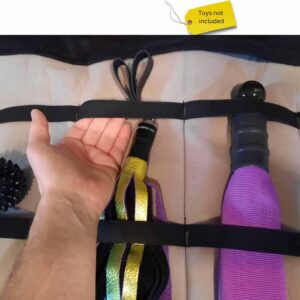 Roll Up Canvas Toy Case Bag