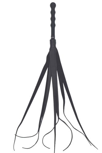 Viper- Chap Hide Leather Whip (Black)